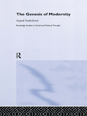 cover image of The Genesis of Modernity